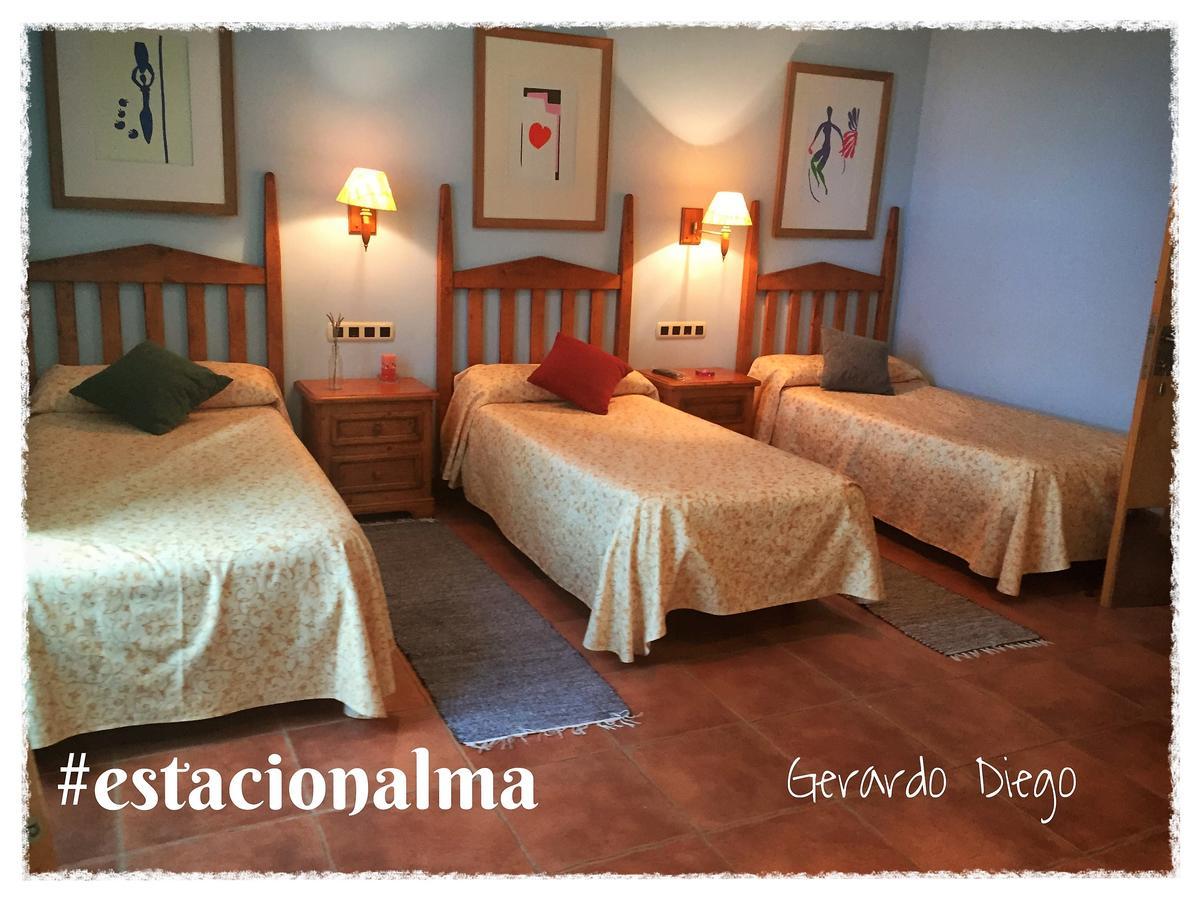 Hotel Rural La Estacion Del Alma Almazán 外观 照片